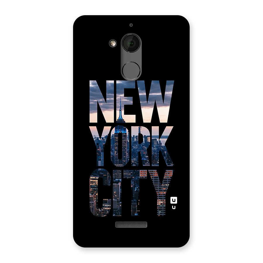 New York City Back Case for Coolpad Note 5