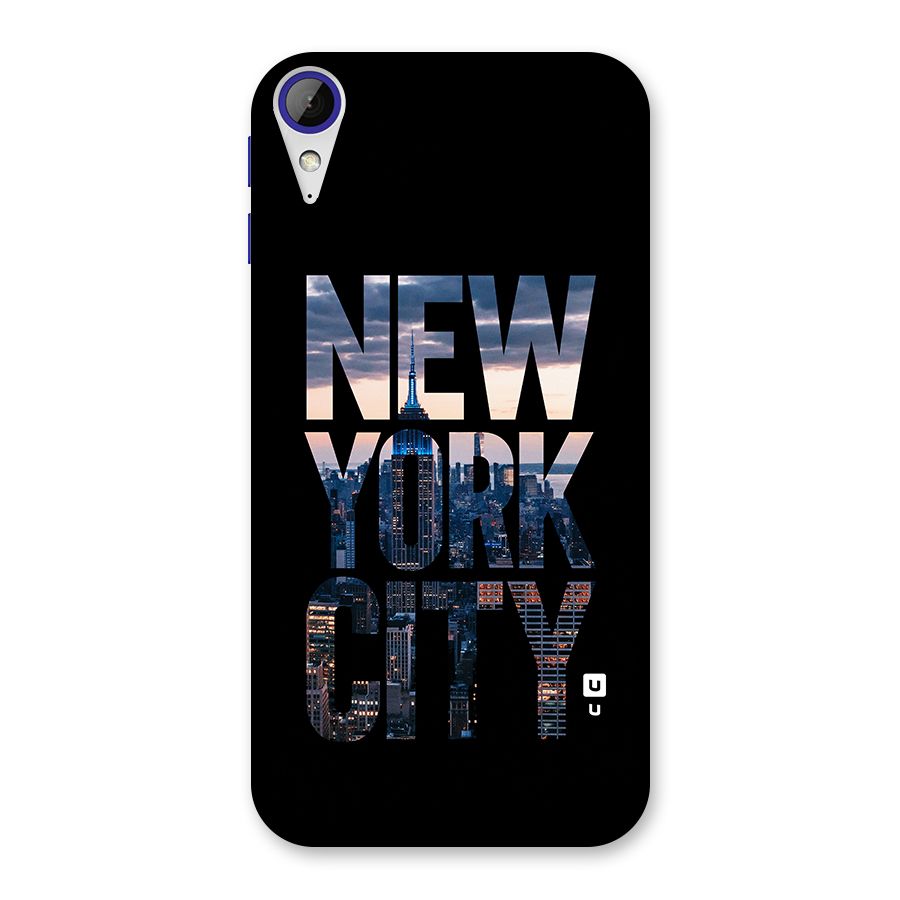 New York City Back Case for Desire 830