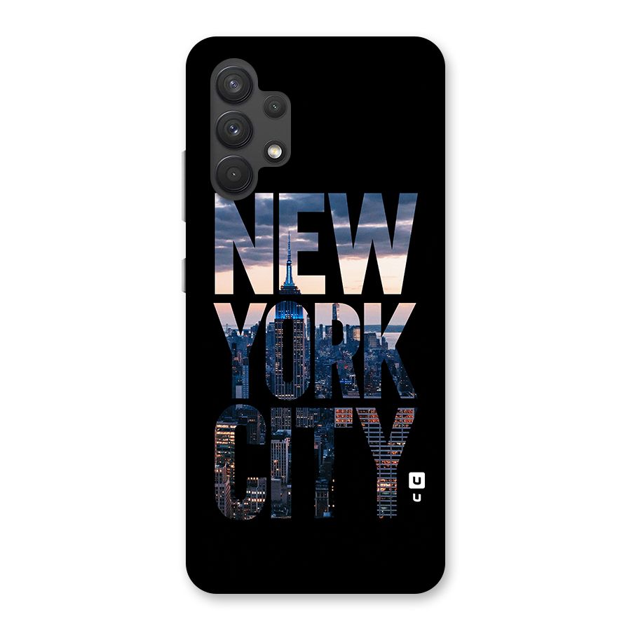 New York City Back Case for Galaxy A32