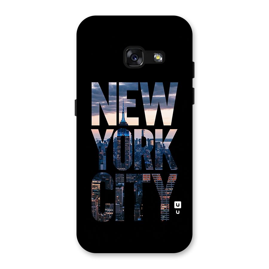 New York City Back Case for Galaxy A3 (2017)