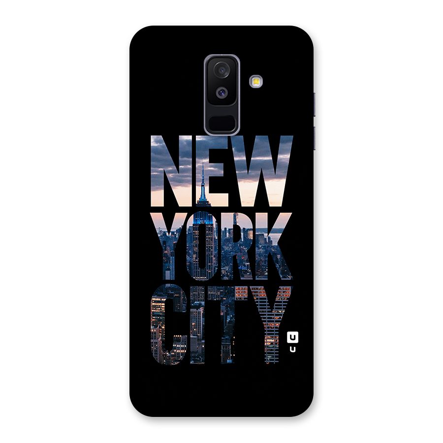 New York City Back Case for Galaxy A6 Plus