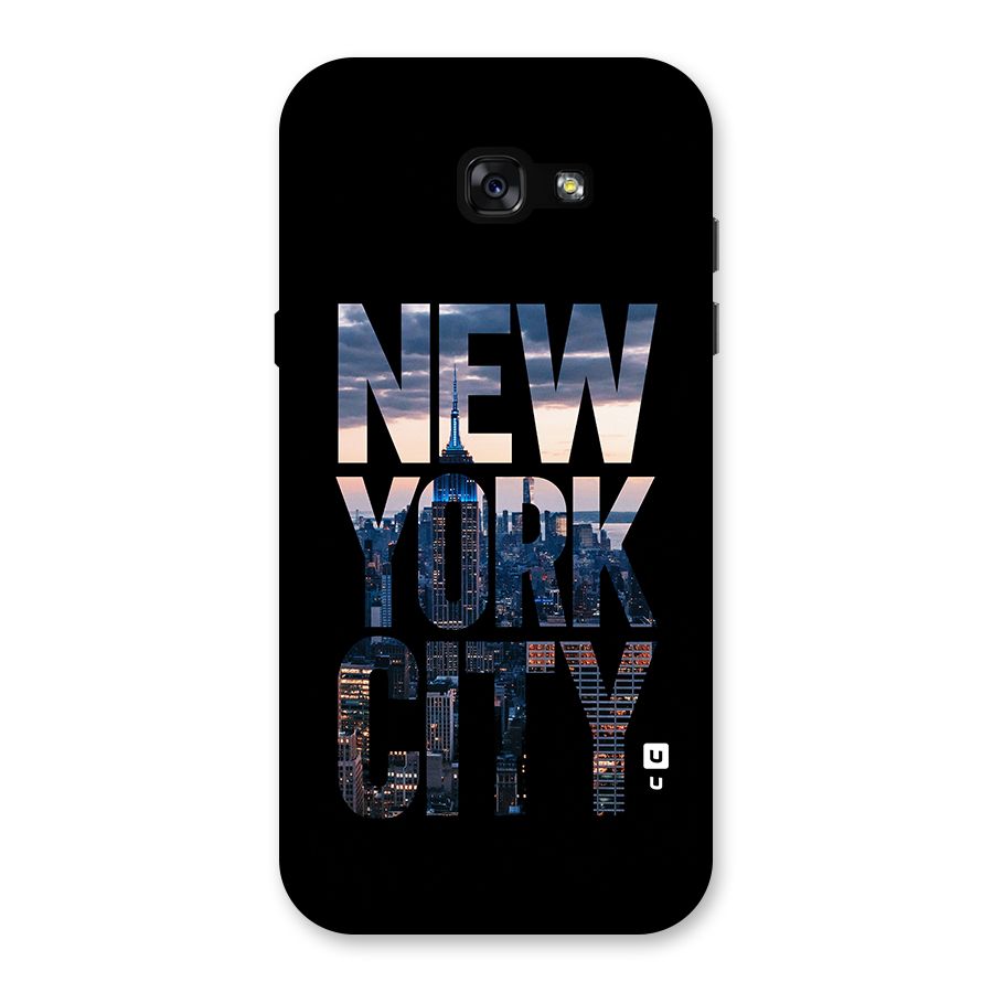 New York City Back Case for Galaxy A7 (2017)