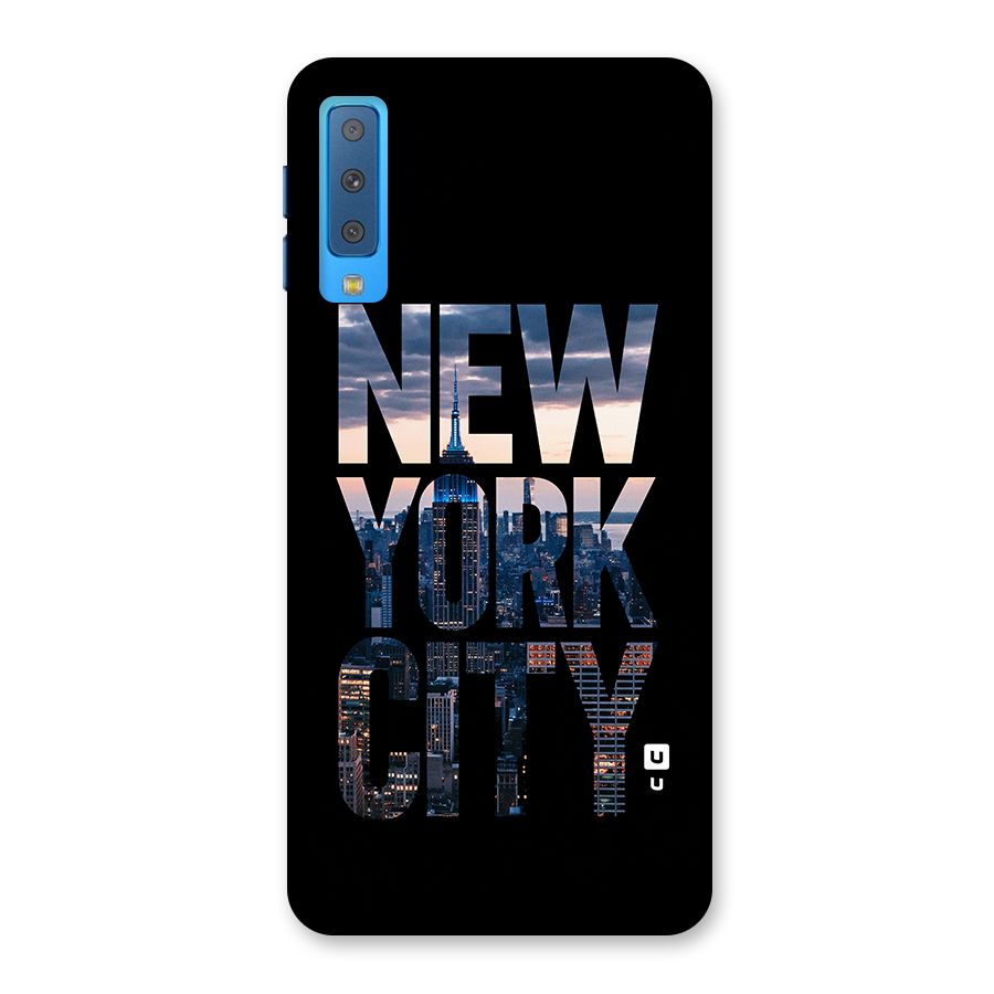 New York City Back Case for Galaxy A7 (2018)