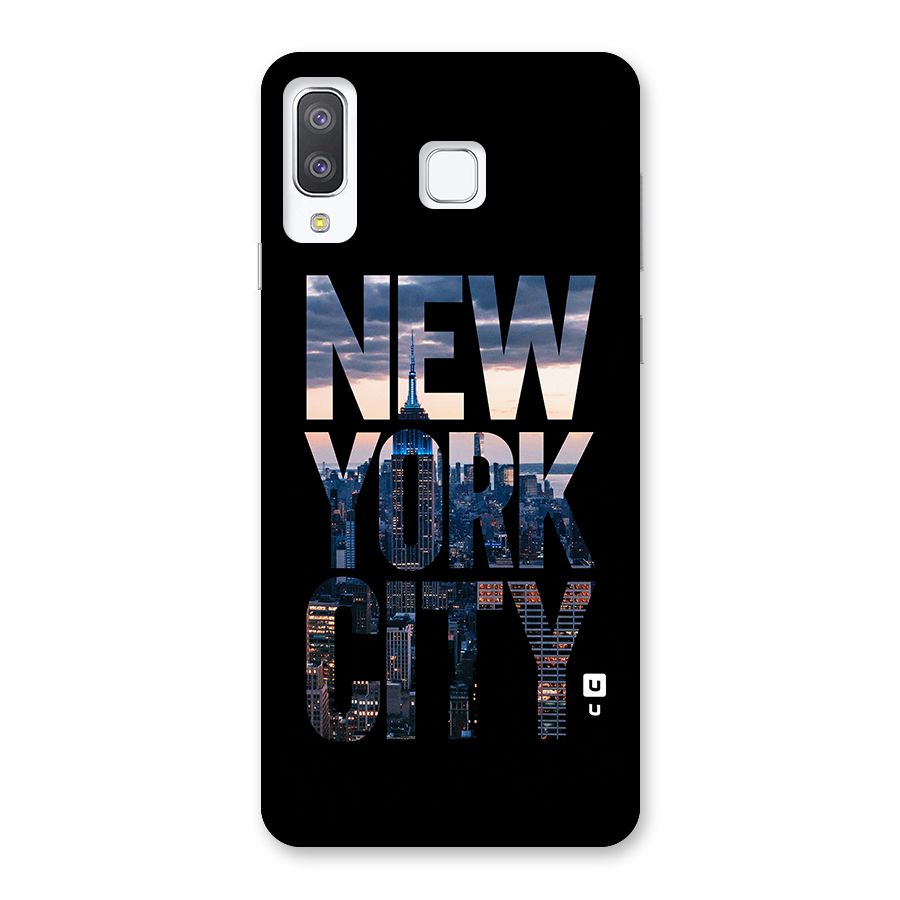 New York City Back Case for Galaxy A8 Star