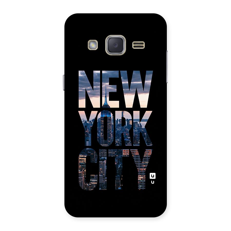 New York City Back Case for Galaxy J2