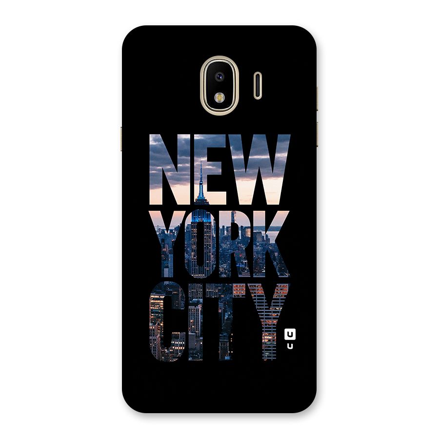 New York City Back Case for Galaxy J4