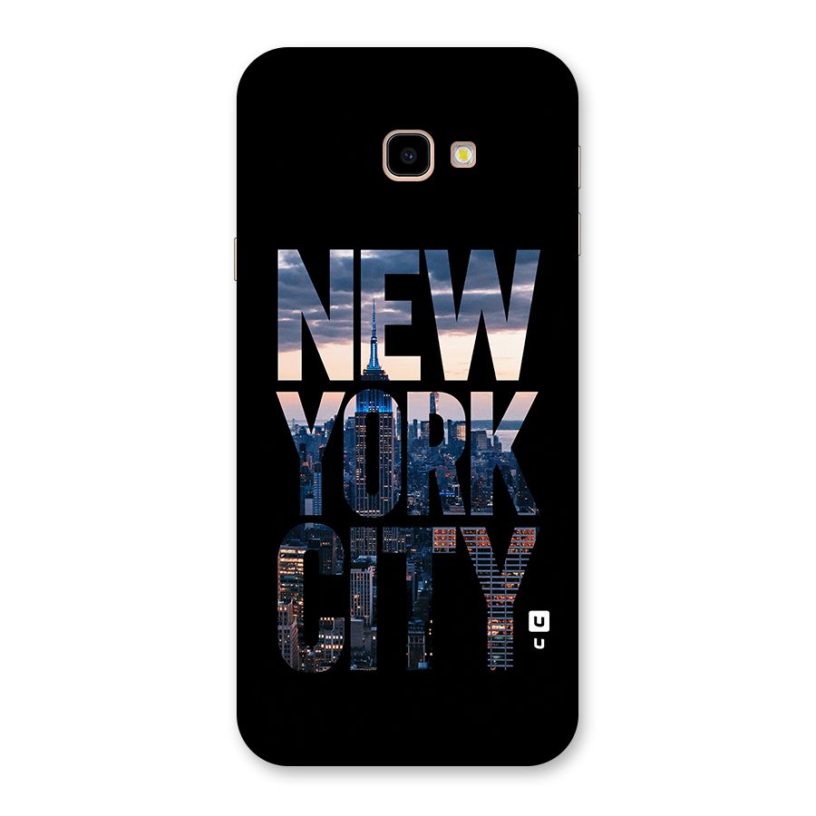 New York City Back Case for Galaxy J4 Plus