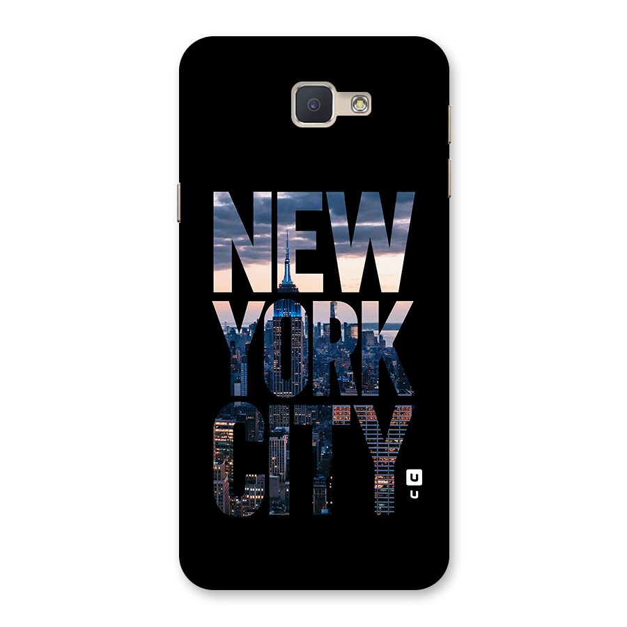New York City Back Case for Galaxy J5 Prime
