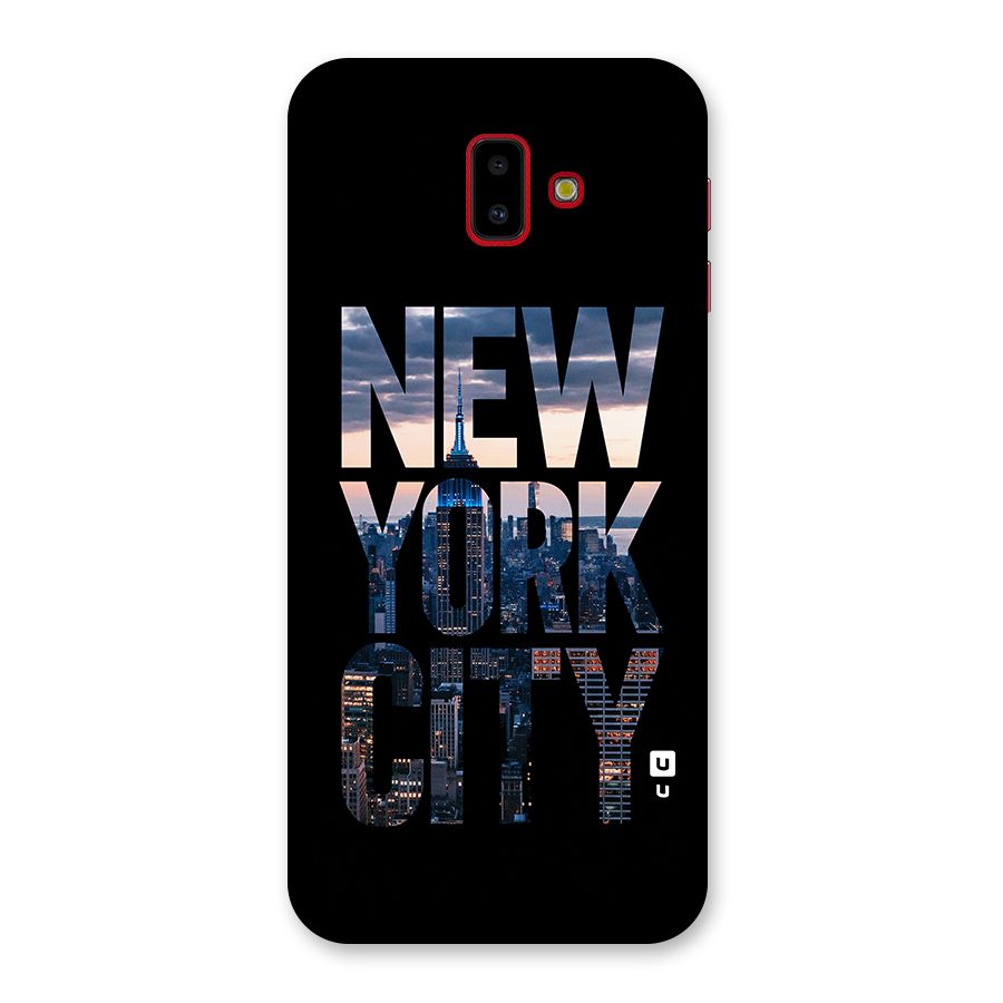 New York City Back Case for Galaxy J6 Plus