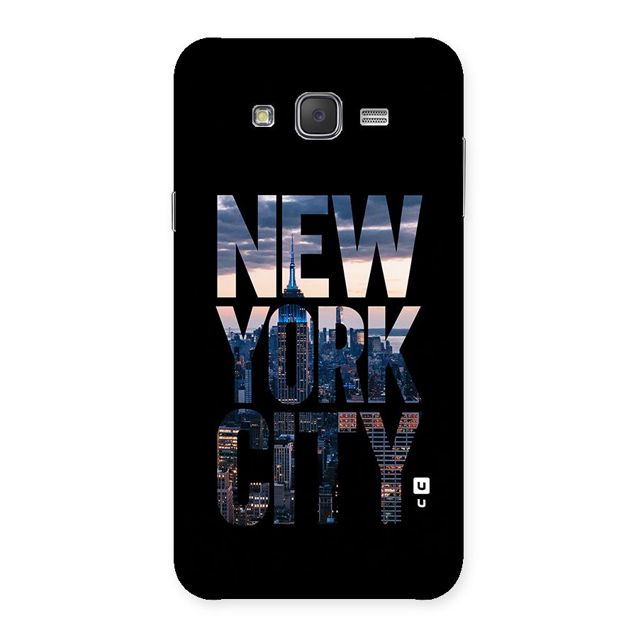 New York City Back Case for Galaxy J7