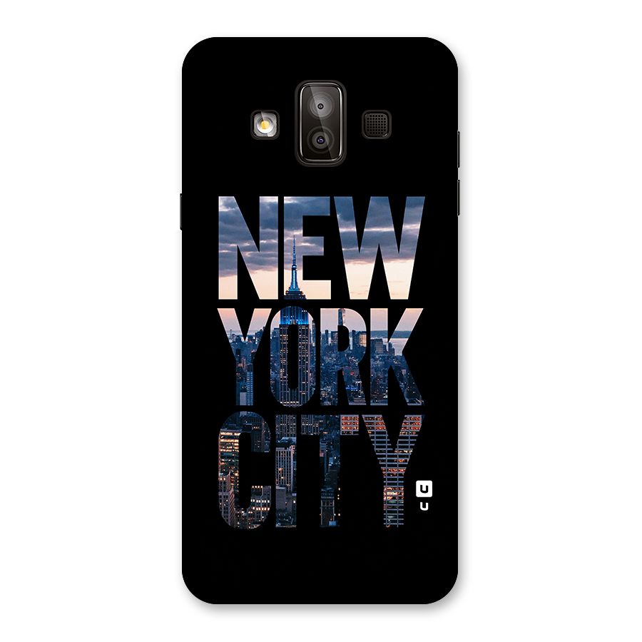 New York City Back Case for Galaxy J7 Duo