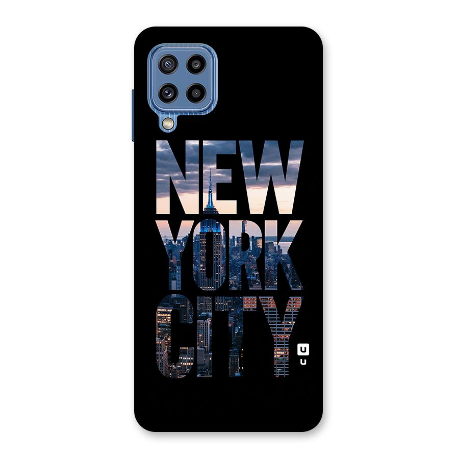 New York City Back Case for Galaxy M32