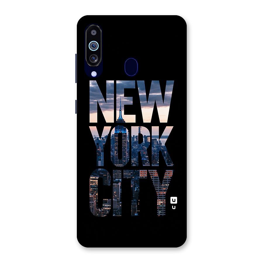 New York City Back Case for Galaxy M40