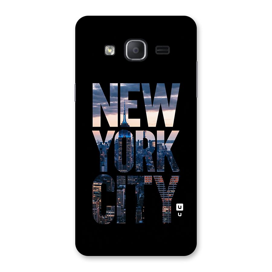 New York City Back Case for Galaxy On7 2015