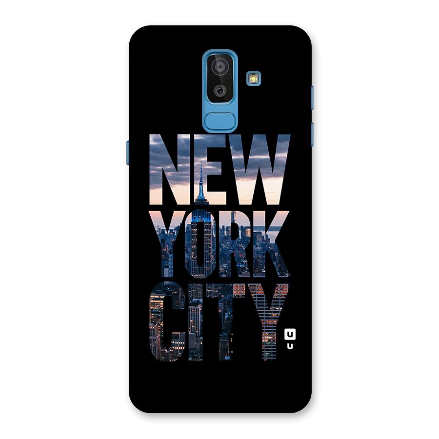 New York City Back Case for Galaxy On8 (2018)