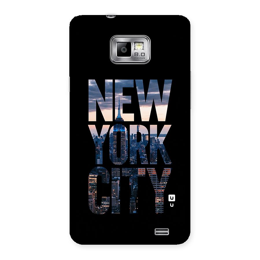 New York City Back Case for Galaxy S2