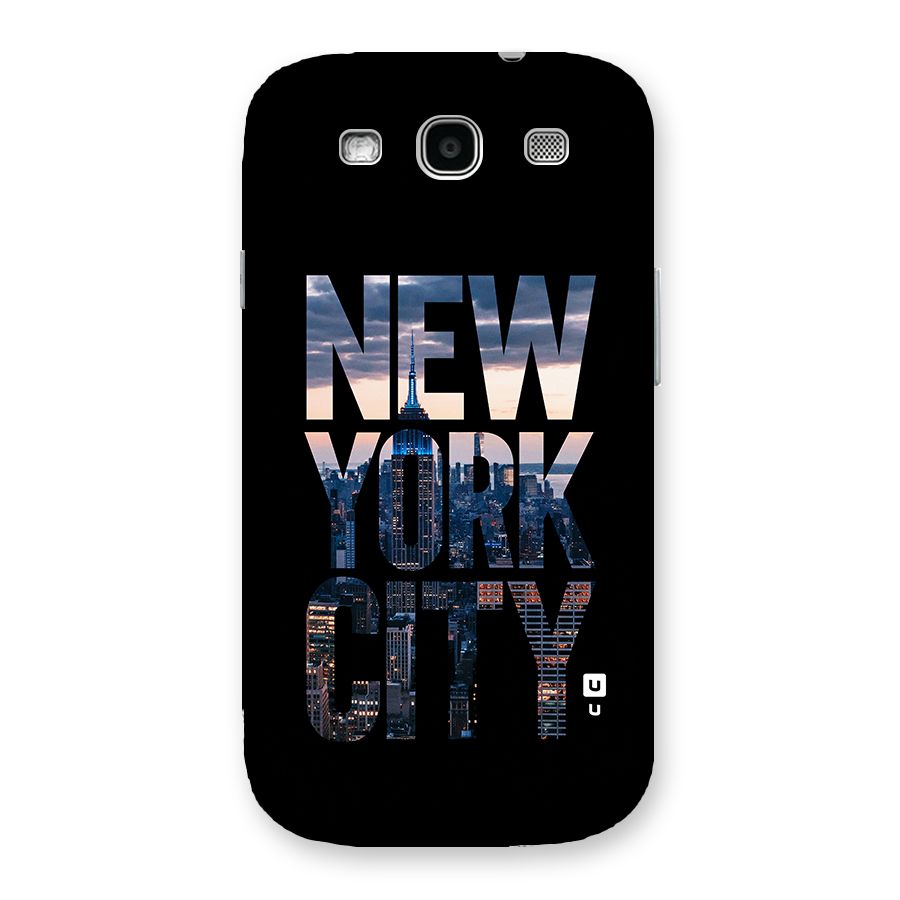 New York City Back Case for Galaxy S3