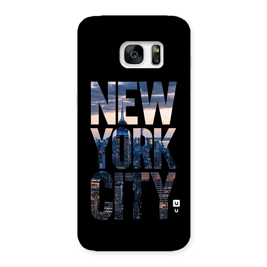 New York City Back Case for Galaxy S7 Edge