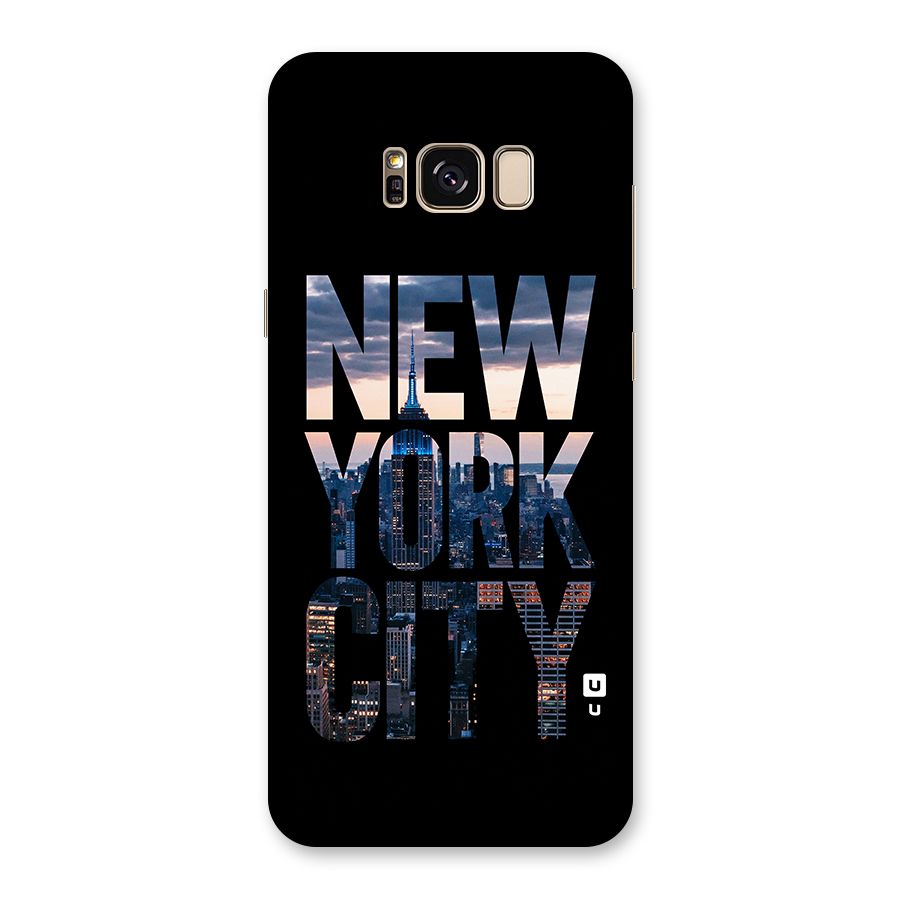 New York City Back Case for Galaxy S8 Plus