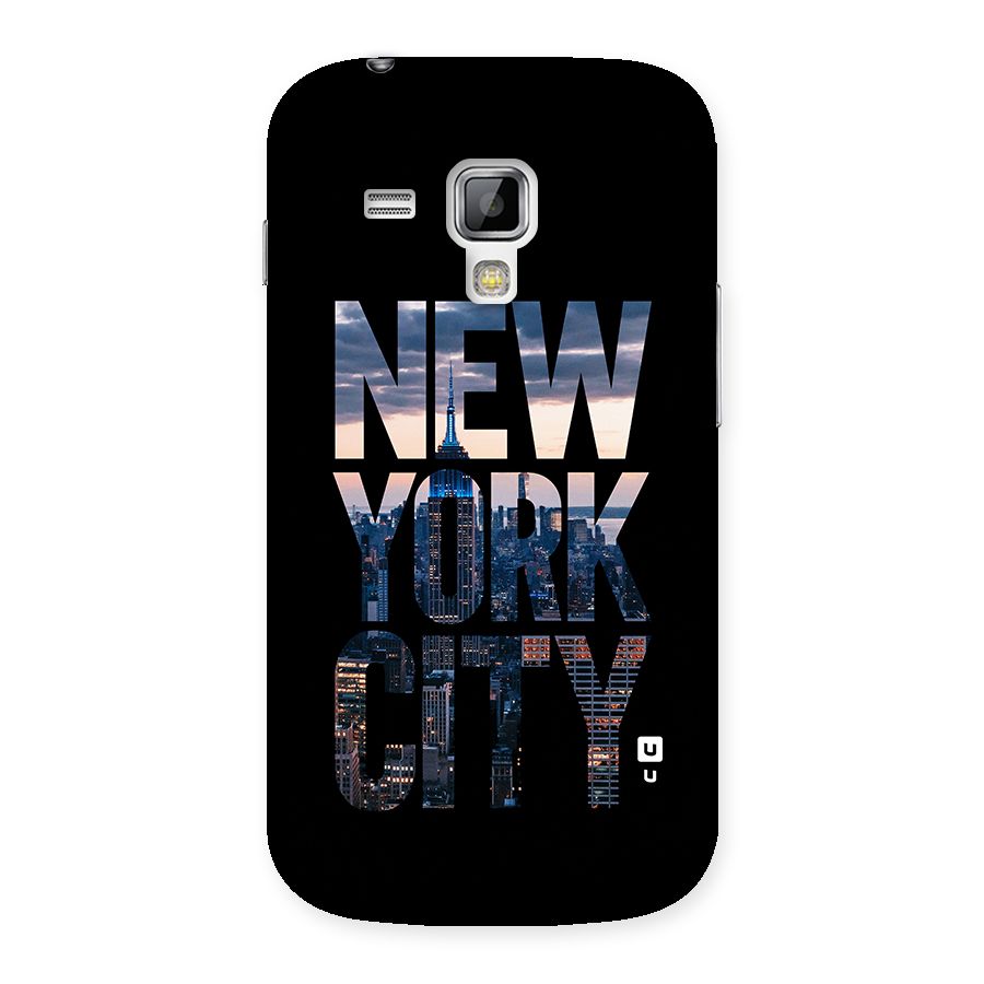 New York City Back Case for Galaxy S Duos