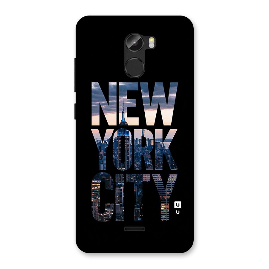 New York City Back Case for Gionee X1