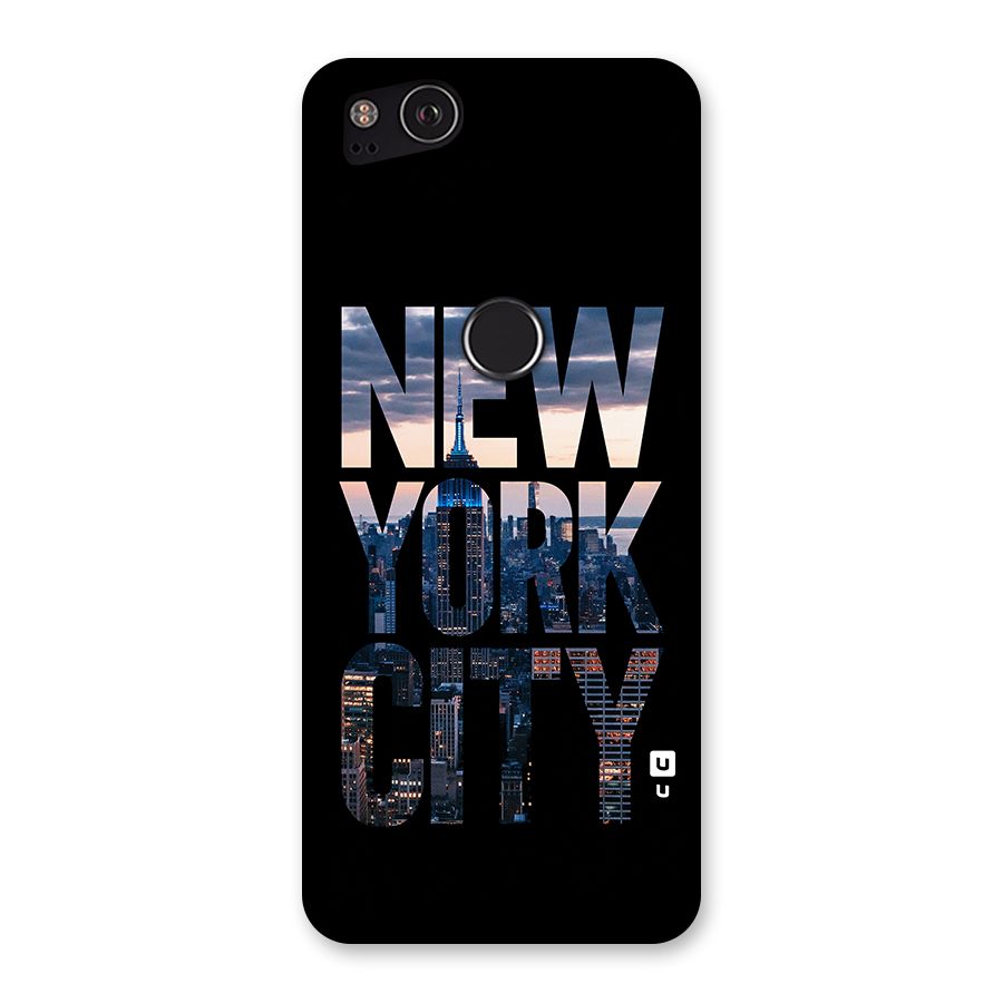 New York City Back Case for Google Pixel 2