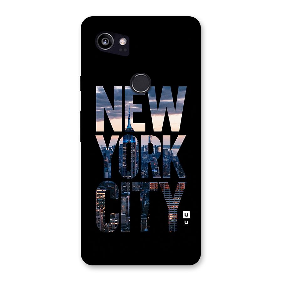 New York City Back Case for Google Pixel 2 XL
