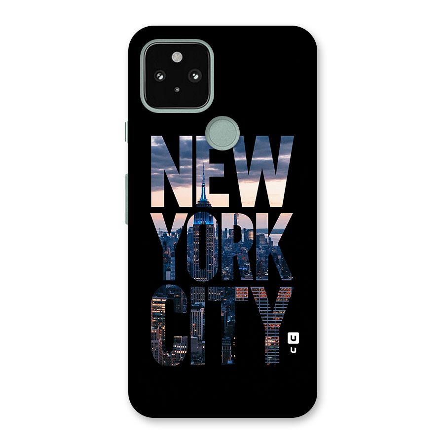 New York City Back Case for Google Pixel 5