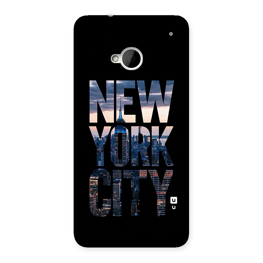 New York City Back Case for HTC One M7
