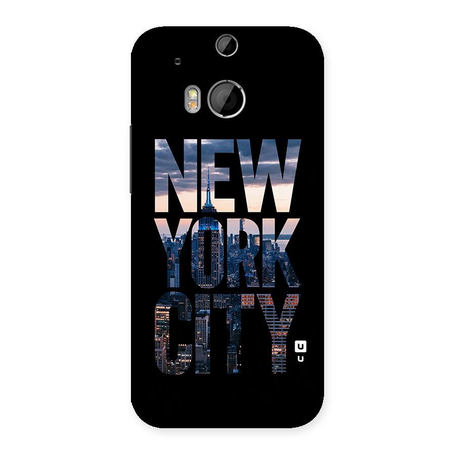 New York City Back Case for HTC One M8