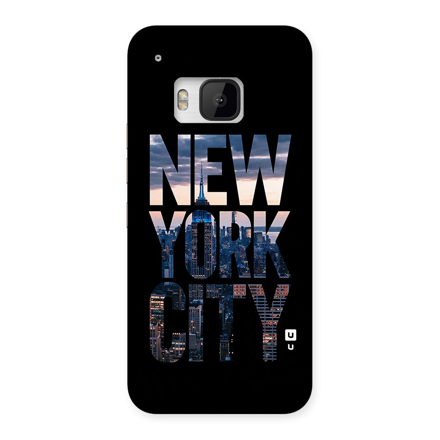 New York City Back Case for HTC One M9