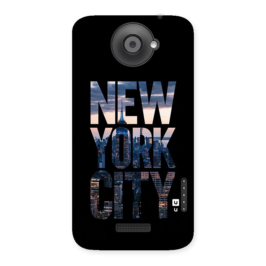 New York City Back Case for HTC One X
