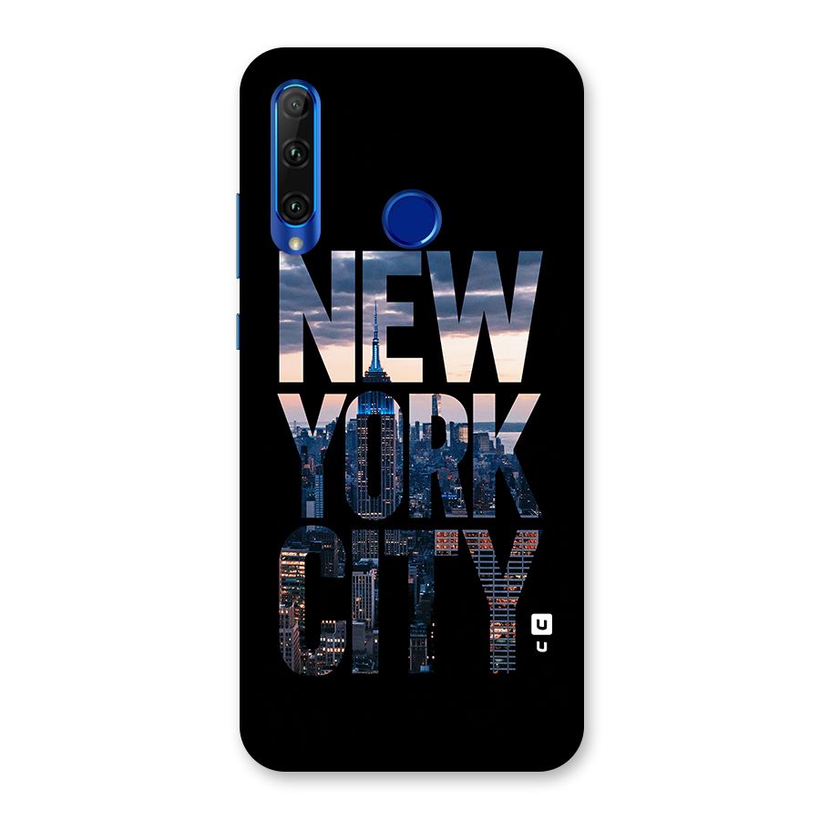 New York City Back Case for Honor 20i