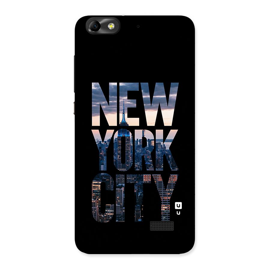 New York City Back Case for Honor 4C