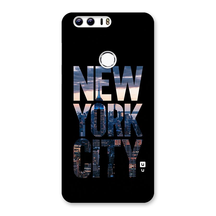 New York City Back Case for Honor 8
