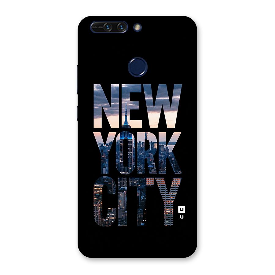 New York City Back Case for Honor 8 Pro