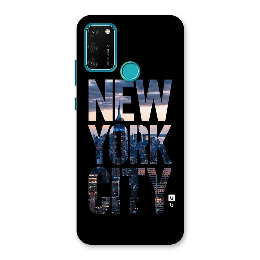 New York City Back Case for Honor 9A