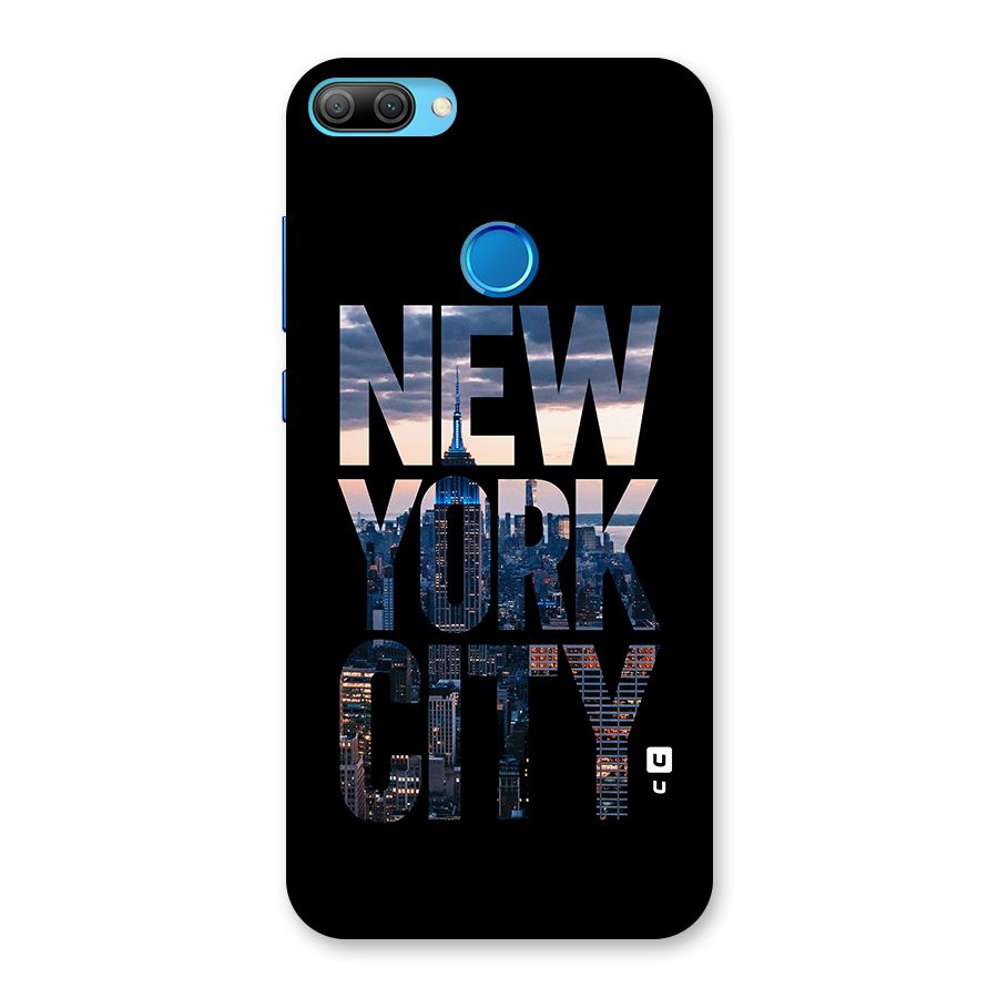 New York City Back Case for Honor 9N