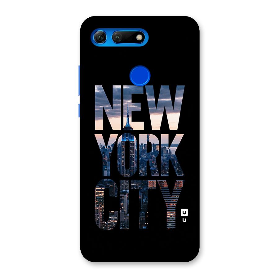 New York City Back Case for Honor View 20
