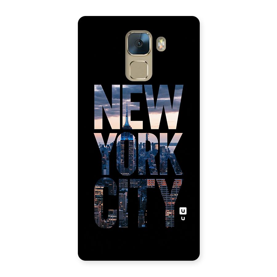 New York City Back Case for Huawei Honor 7