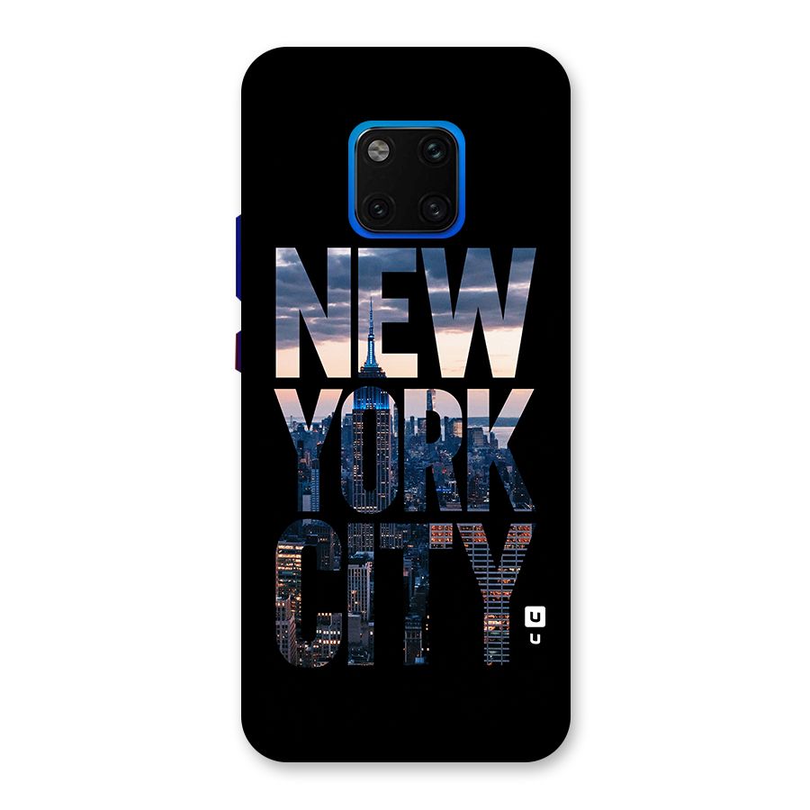 New York City Back Case for Huawei Mate 20 Pro