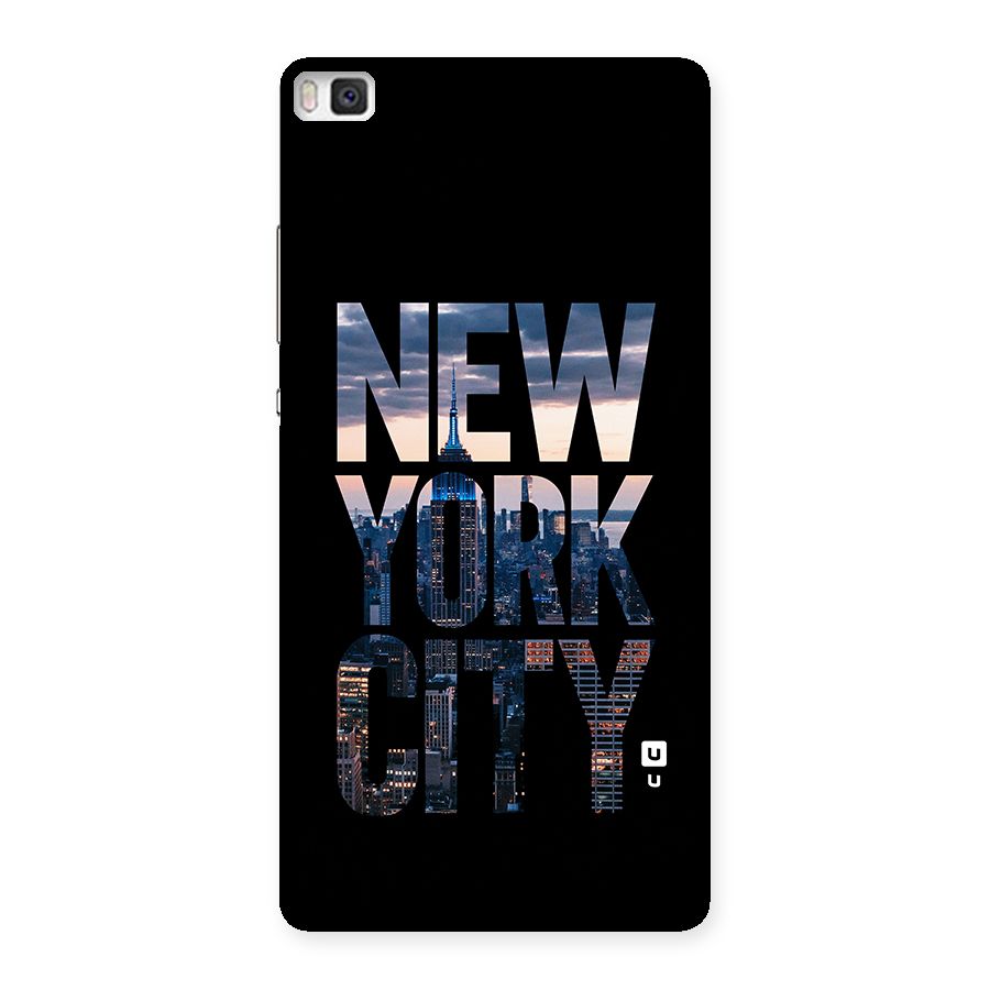 New York City Back Case for Huawei P8