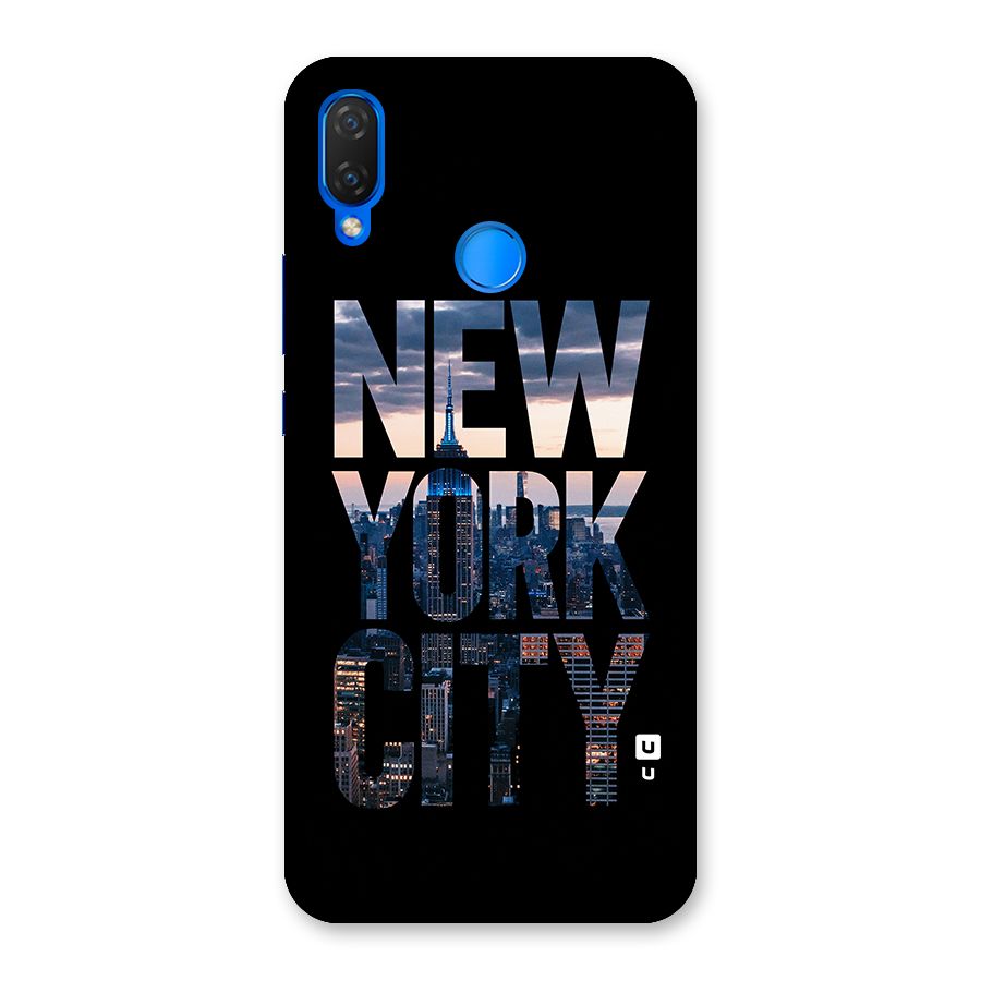 New York City Back Case for Huawei P Smart+
