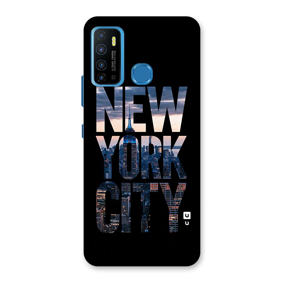 New York City Back Case for Infinix Hot 9