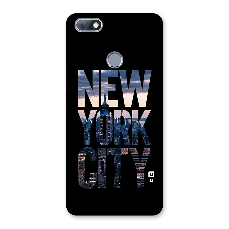 New York City Back Case for Infinix Note 5