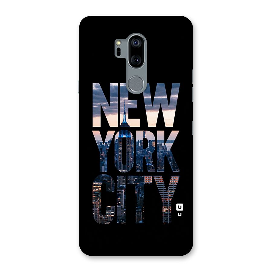 New York City Back Case for LG G7