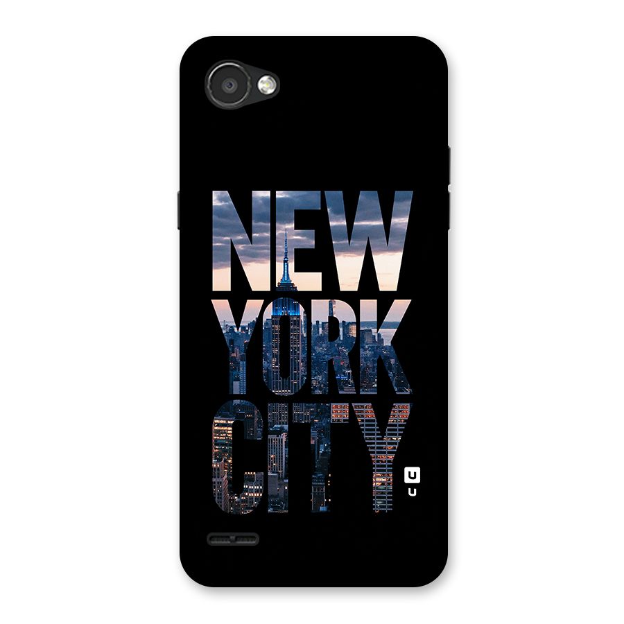 New York City Back Case for LG Q6