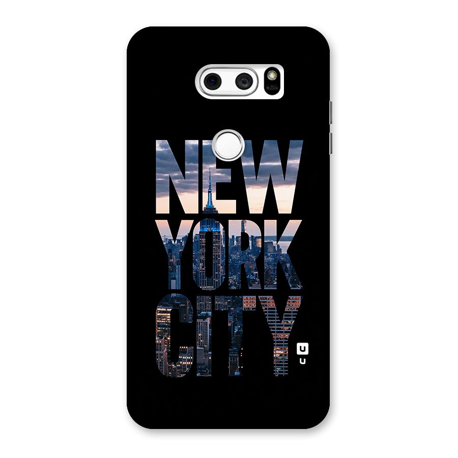 New York City Back Case for LG V30