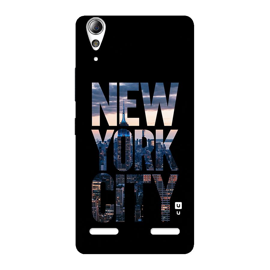 New York City Back Case for Lenovo A6000 Plus