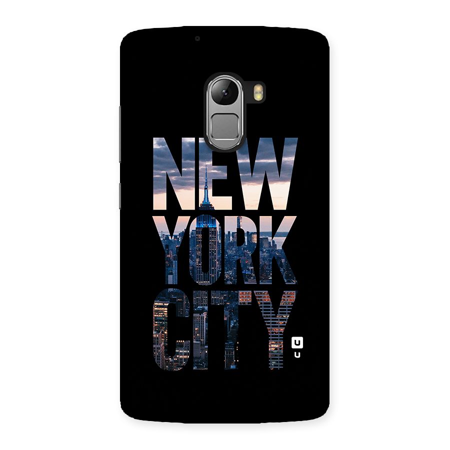 New York City Back Case for Lenovo K4 Note